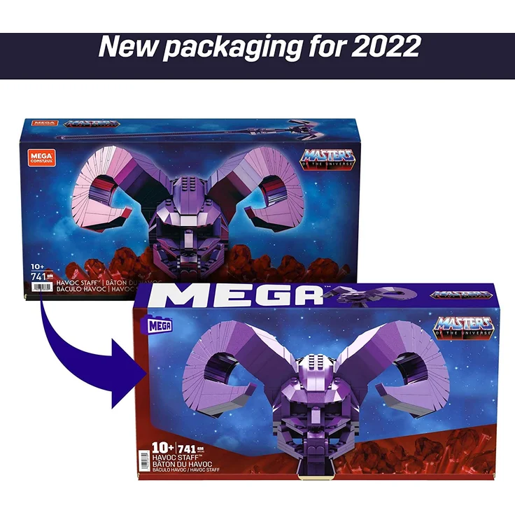 Mattel Mega Construx Masters of the Universe Origins Skeletor Havoc Staff – Bild 7
