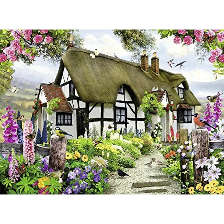 Ravensburger Puzzle Verträumtes Cottage 500 Teile – Bild 2