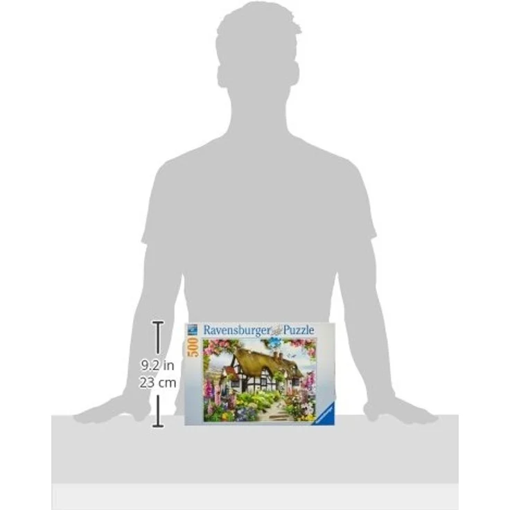 Ravensburger Puzzle Verträumtes Cottage 500 Teile – Bild 4