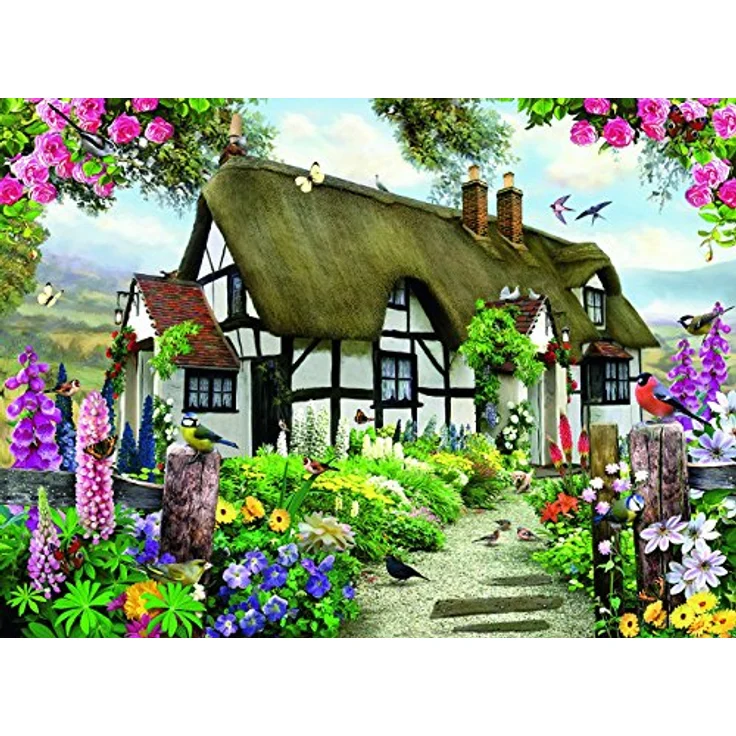 Ravensburger Puzzle Verträumtes Cottage 500 Teile – Bild 3