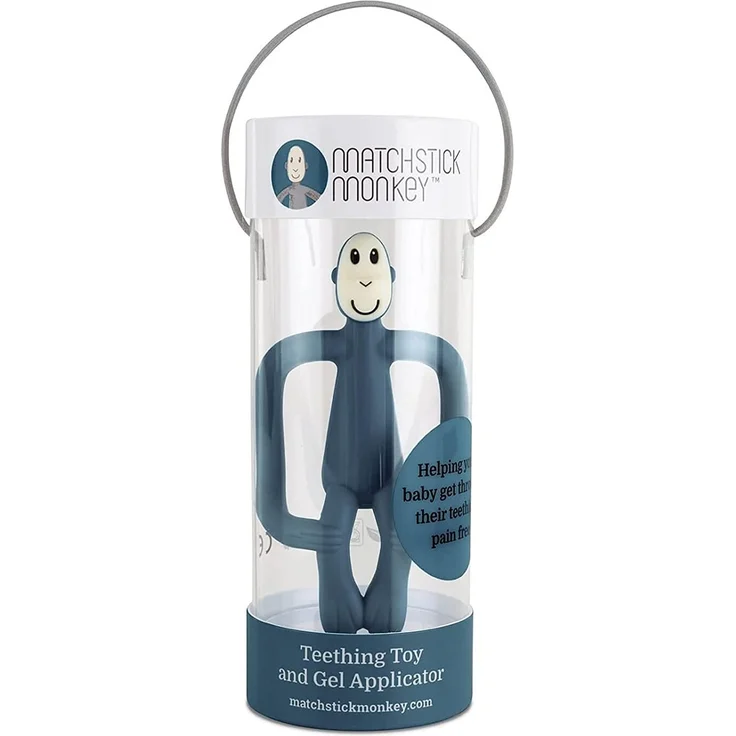 Matchstick Monkey Beißring Airforce Blue – Bild 4