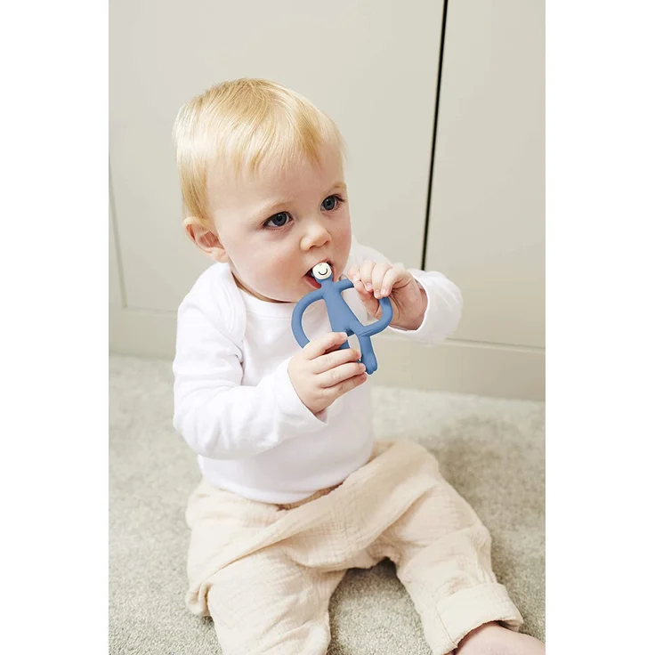 Matchstick Monkey Beißring Airforce Blue – Bild 5