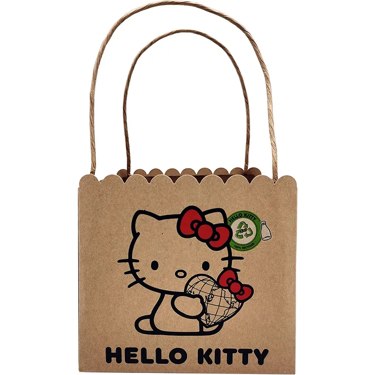 Joy Toy 20612 Hello Kitty Classic Eco Plush 24 cm, Mehrfarbig – Bild 4
