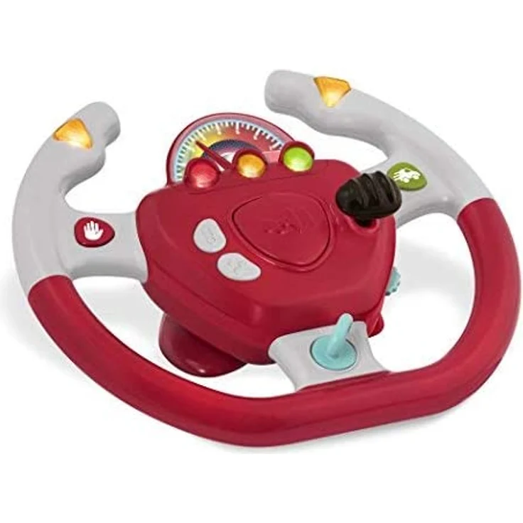 Battat BT2525Z Interaktives Lenkrad Spielzeug auch für unterwegs und Autofahrten mit Lichtern und Geräuschen für Kinder ab 2 Jahren – Bild 2