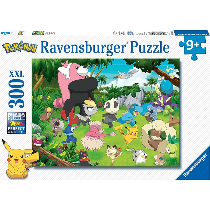 Ravensburger – Puzzle Pokémon Wild 300 teilig XXL, 13245 - Preisvergleich