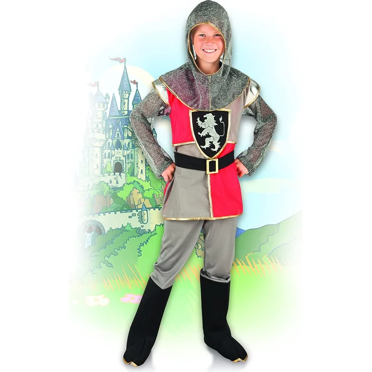 Kinderkostüm 82136 - Tapferer Ritter, grau – Bild 3