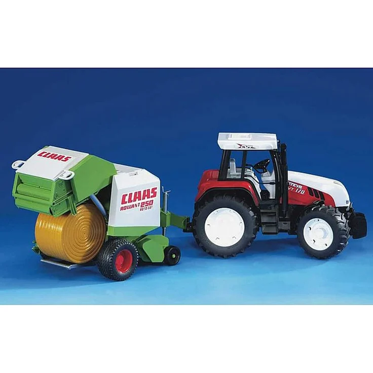 Bruder 02121 - Claas Rollant 250 Rundballenpresse – Bild 4