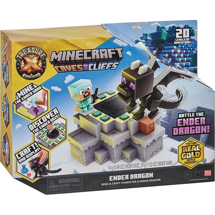 Minecraft - Treasure X - Ender Dragon Spielset