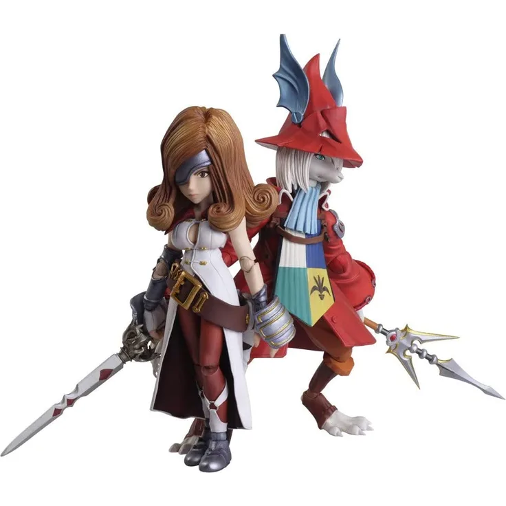 Final Fantasy IX Bring Arts Actionfiguren Freya Crescent & Beatrix 12 - 16 cm