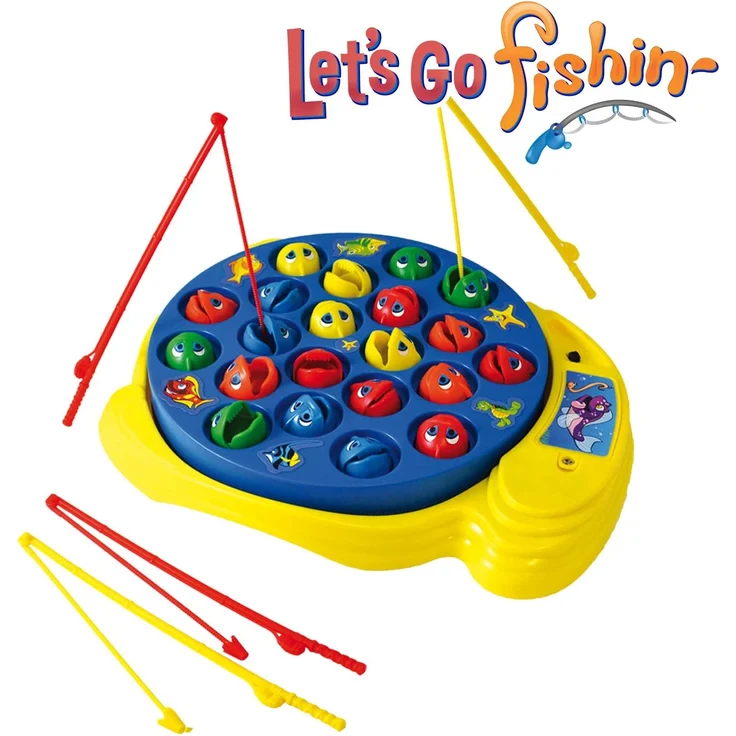 Goliath 30816 Let’s Go Fishin' Original (ML), Mehrfarbig. Angelspiel für Kinder – Bild 2