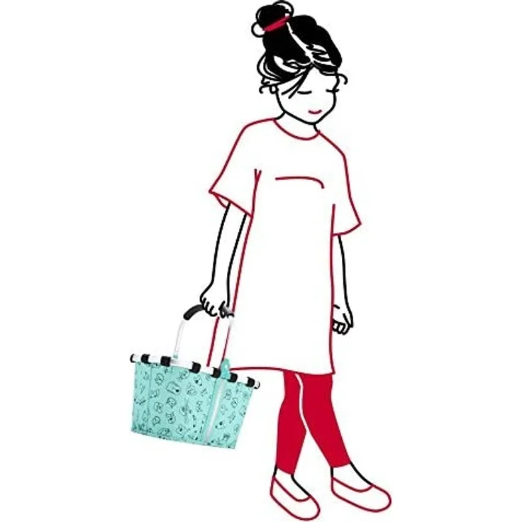 reisenthel carrybag xs kids cats dogs mint – Bild 2