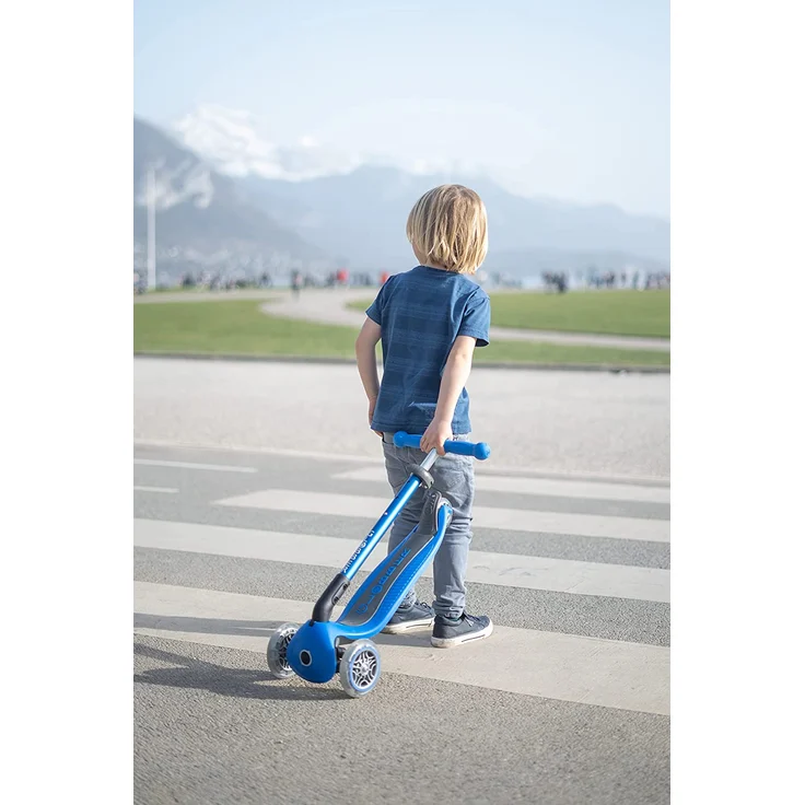 GLOBBER Primo 3-Rad faltbarer Kinderroller - Mintgrün – Bild 8