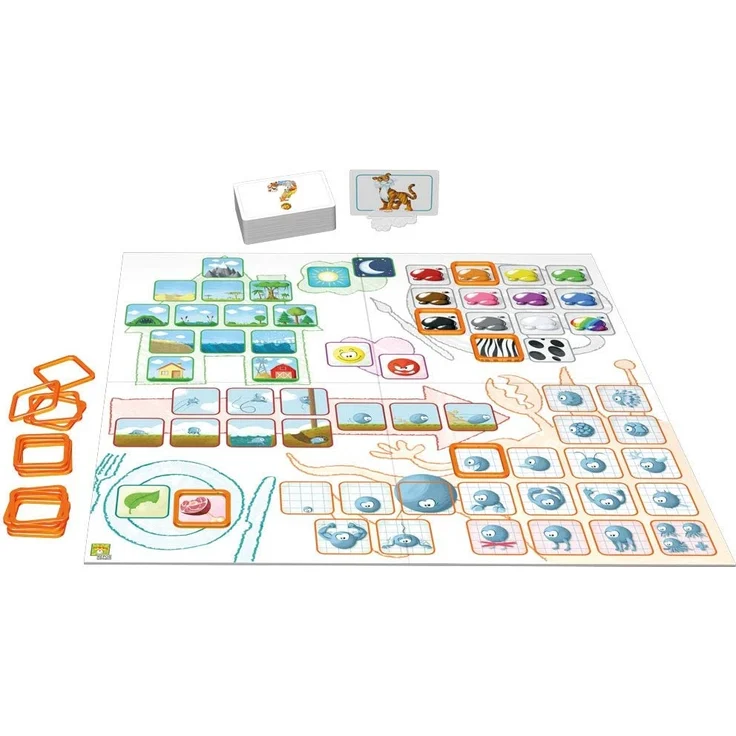 Asmodee Concept Kids Tiere, Kinderspiel, Ratespiel Deutsch – Bild 2