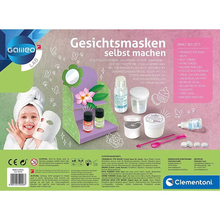 Clementoni Galileo Gesichtsmasken selbst machen – Bild 2