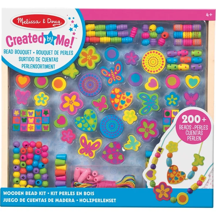 Melissa & Doug 14169 Holzperlenstrauß, Mehrfarben - Preisvergleich