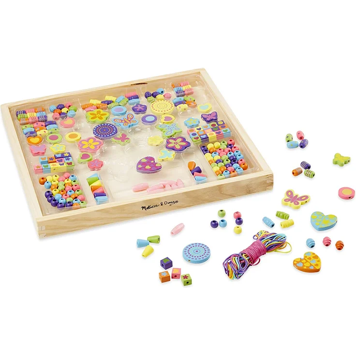 Melissa & Doug 14169 Holzperlenstrauß, Mehrfarben - Preisvergleich – Bild 3