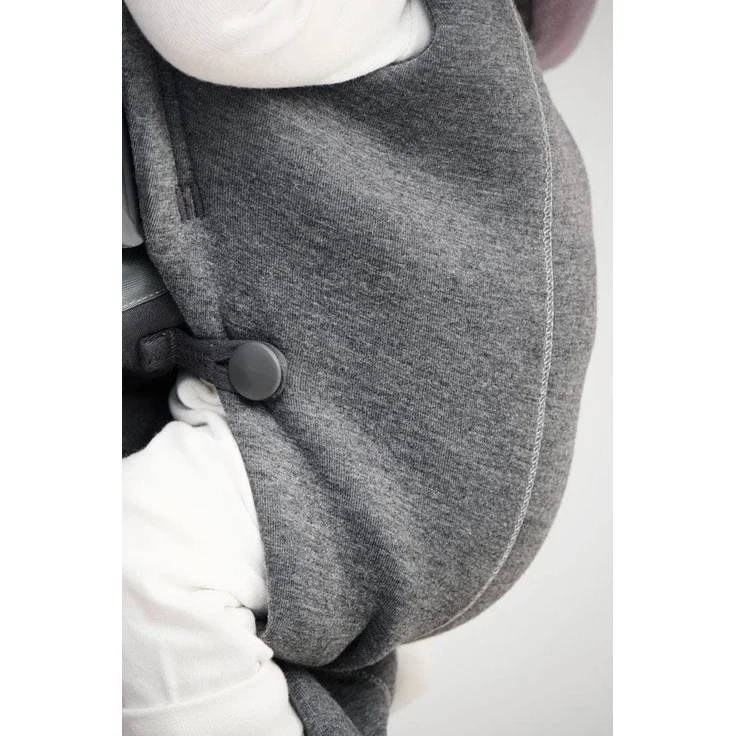 BABYBJÖRN Babytrage Mini, 3D Jersey, Dunkelgrau – Bild 8