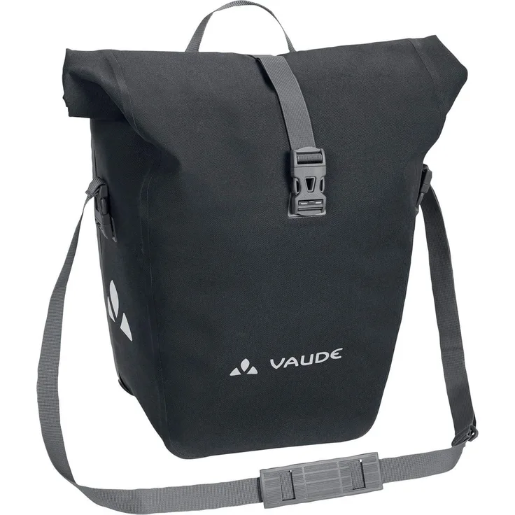 Vaude Aqua Back Single Deluxe Fahrradtasche - Schwarz.