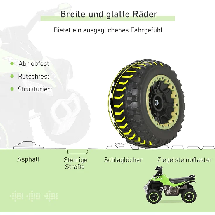 Rutscherfahrzeug mit Licht und Musik (Farbe: grün) – Bild 5