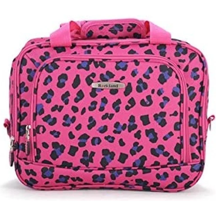 Rockland Sac À Dos À Roulettes De 17 PO Kinder-Rucksack, 38 Liter, Magenta Leopard - Preisvergleich – Bild 5