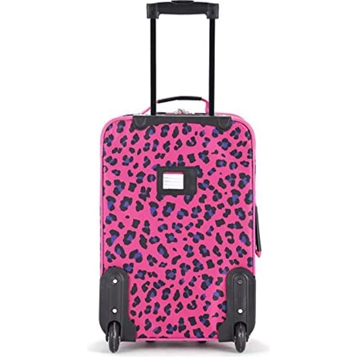 Rockland Sac À Dos À Roulettes De 17 PO Kinder-Rucksack, 38 Liter, Magenta Leopard - Preisvergleich – Bild 4