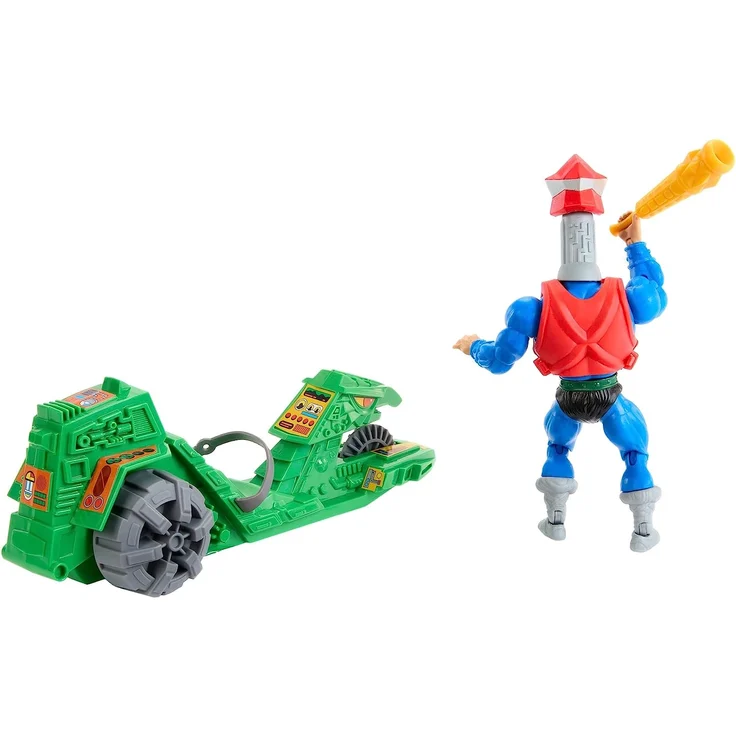 Masters of the Universe HKM62 - MOTU Origins Fahrzeug und Actionfigur Ground Ripper und Mekaneck, inspiriert von dem Road Ripper aus den 1980er Jahren, MOTU Spielzeugauto, Action Figur ab 6 Jahren – Bild 5