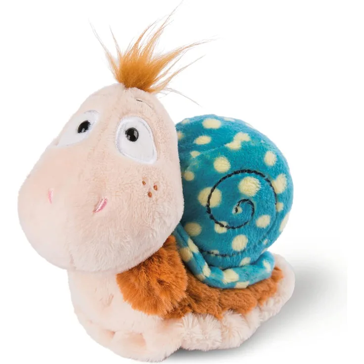 Kuscheltier Schnecke blau