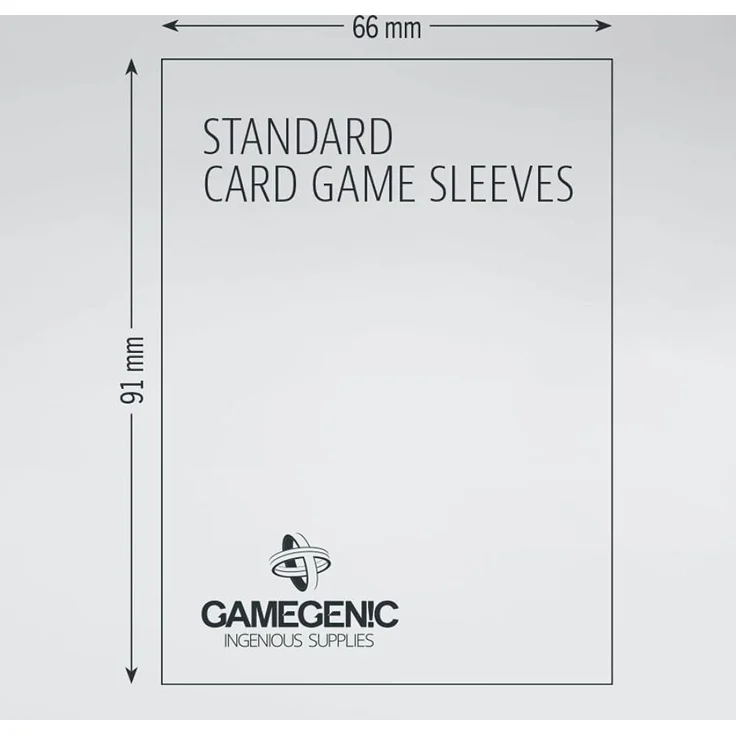 Standard Card Game: Matte – Gray (66 x 91 mm, 200 Stk. ) - Preisvergleich – Bild 4