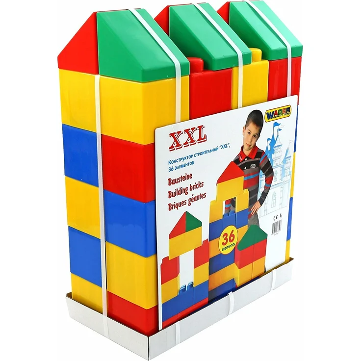 Bausteine XXL bunt 36 Stück – Bild 2