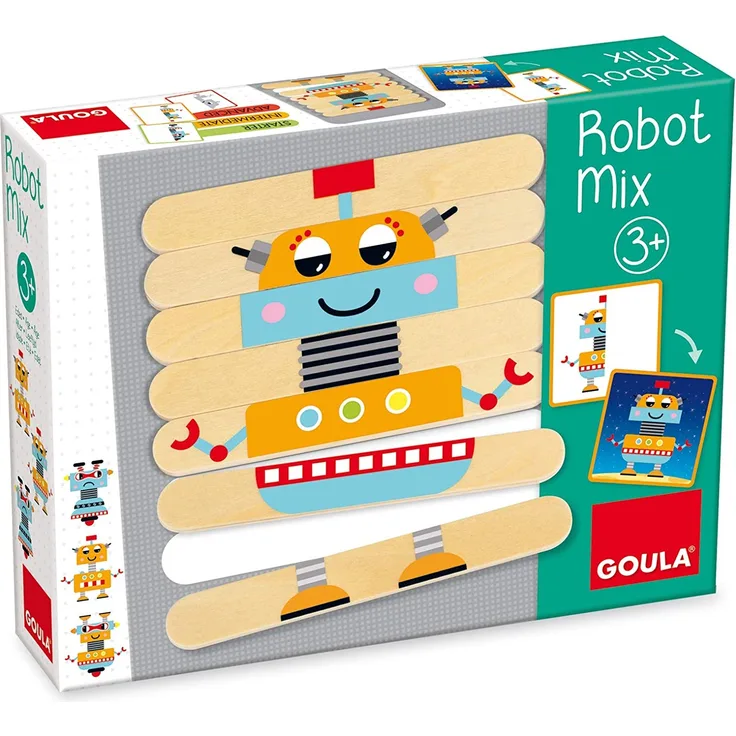 Goula 50212 Robot Mix, Logikspiel