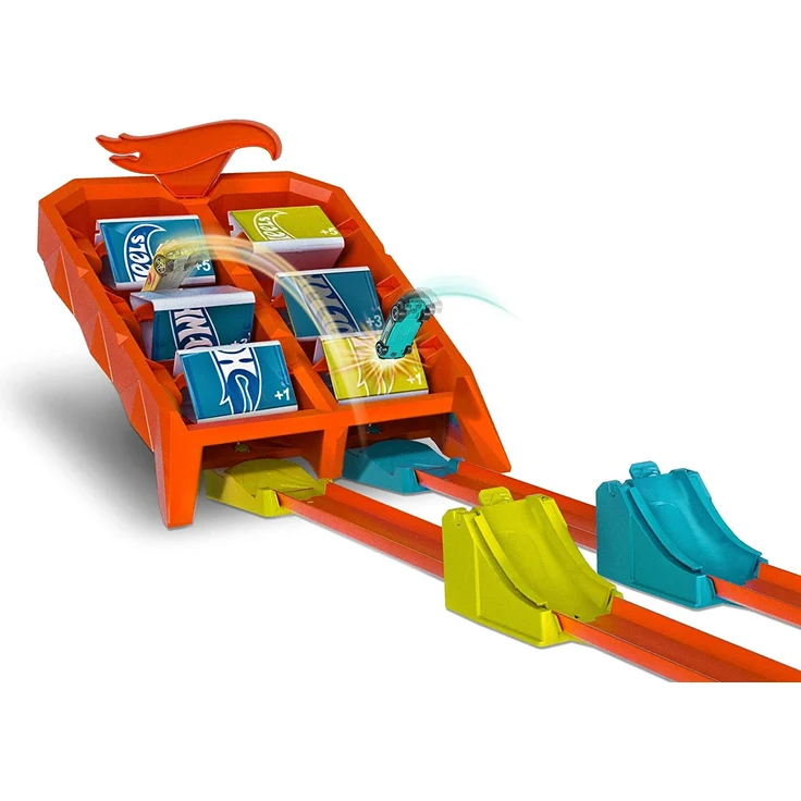 Hot Wheels GBF89 - Powersprung Challenge Trackset, Spielzeug ab 4 Jahren – Bild 4
