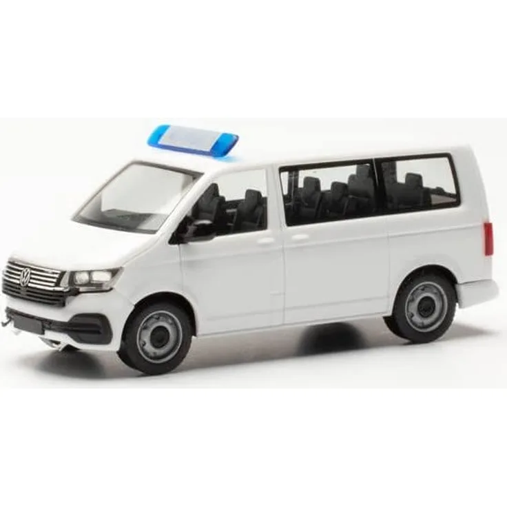 Herpa 013895 1:87 Minikit VW T 6. 1 Bus mit Hnsch DBS 5000, wei