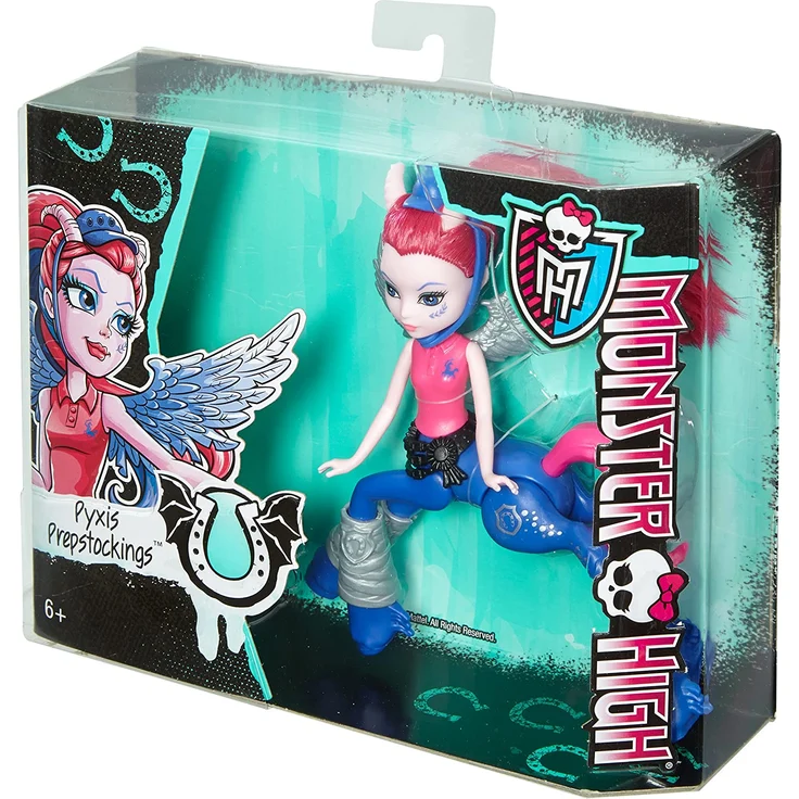 Mattel Monster High Mini Doll - Pyxis Prestockings - Fright Mares - Mini Centaur Doll (Dgd13) – Bild 6