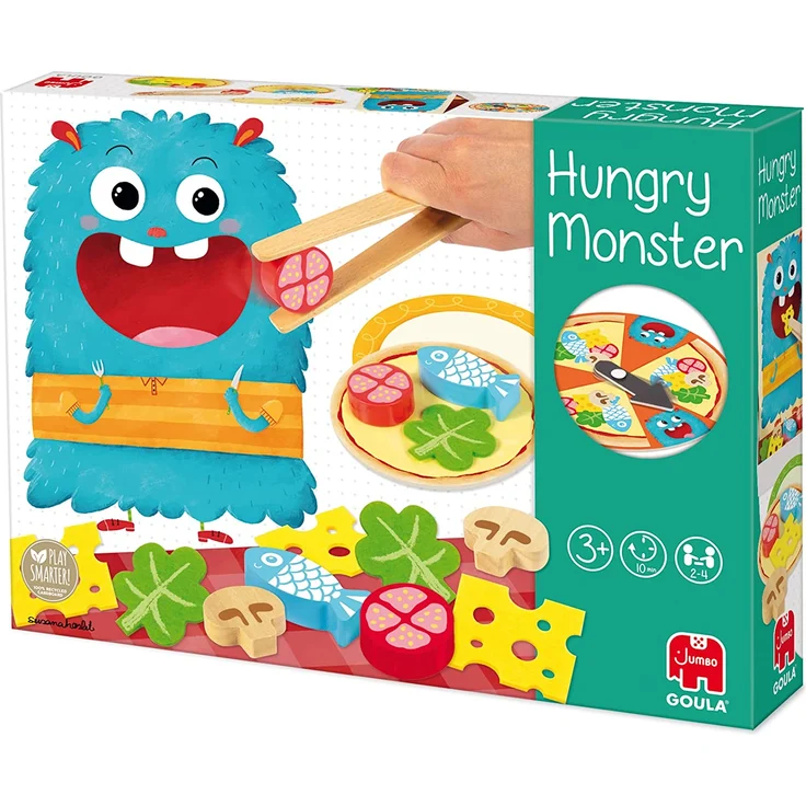 kinderspiel Hungry Monster junior Holz/Filz 27-teilig – Bild 7