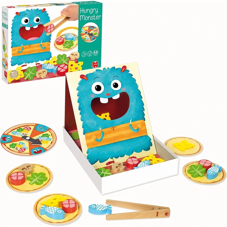 kinderspiel Hungry Monster junior Holz/Filz 27-teilig – Bild 2