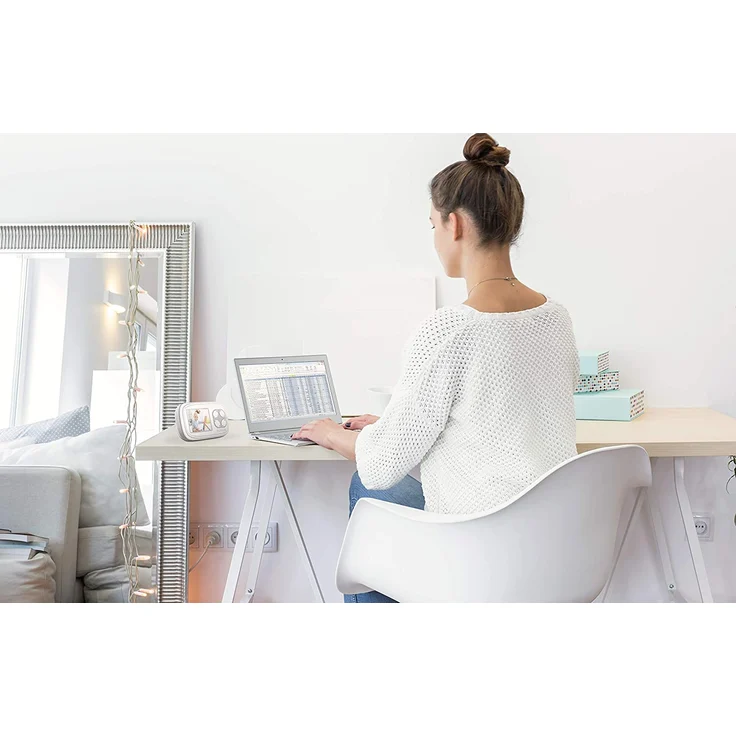 Motorola 'Comfort 35' Video-Babyphone, mit Schwenk- und Zoomfunktion, 2.8 Zoll Farbdisplay, Nachtsicht, 300m Reichweite – Bild 3