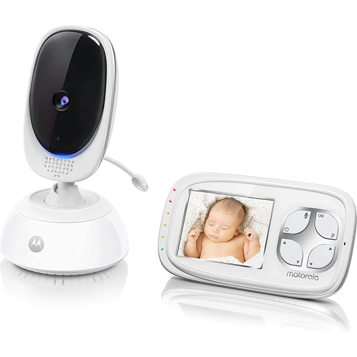 Motorola 'Comfort 35' Video-Babyphone, mit Schwenk- und Zoomfunktion, 2.8 Zoll Farbdisplay, Nachtsicht, 300m Reichweite – Bild 7