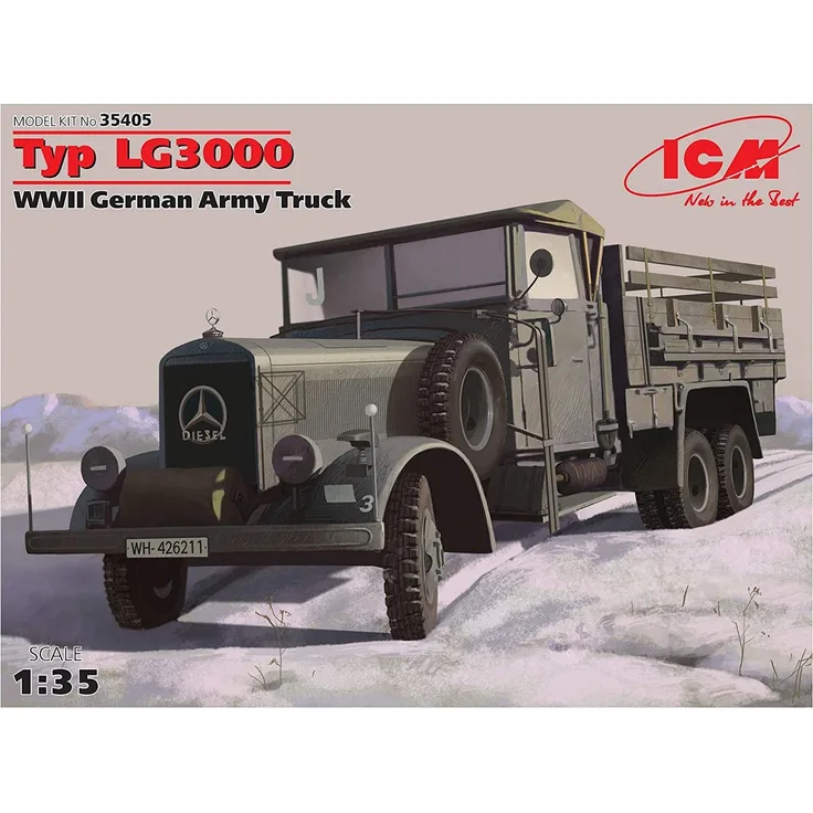 ICM 35405 Typ LG3000, WWII German Army Truck