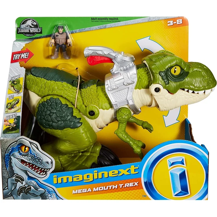 Jurassic World GBN14 - Imaginext Hungriger T-Rex – Bild 5