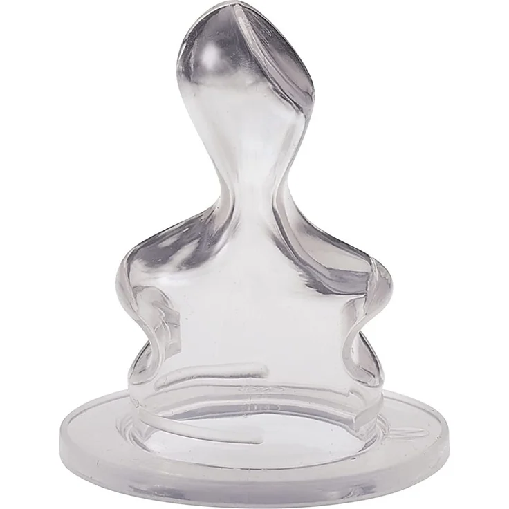nip Standardtrinksauger Anatomisch, Silikon, 6 Monate plus, Größe M, Milch – Bild 1