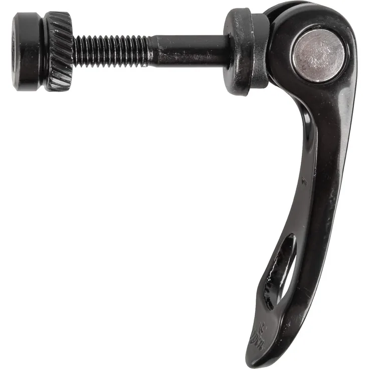 schnellspann-Sattelklemme Aluminium schwarz