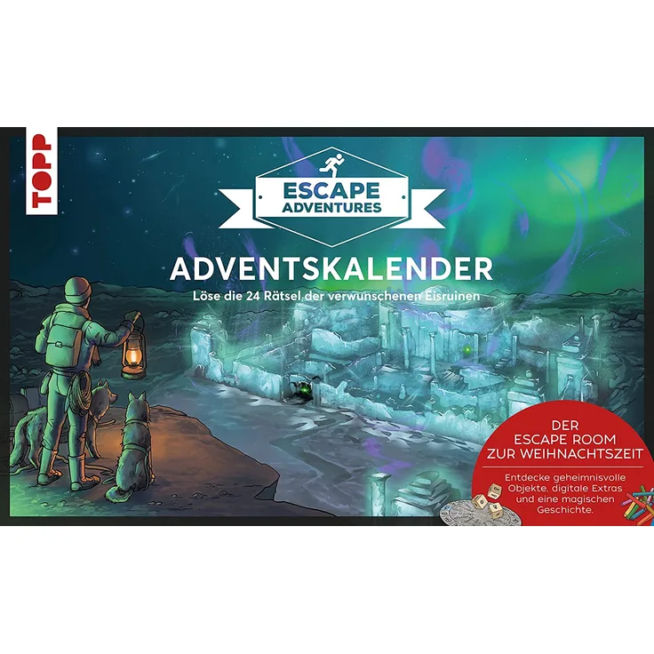 Adventskal. Escape-Eisruinen