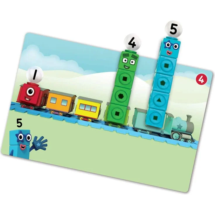 Learning Resources LSP0949-UK Numberblocks MathLink-Würfel 1-10 Aktivitätsset, Training vorschulischer Mathekenntnisse, Bauen, Lernen, Spielen – im Klassenzimmer und zu Hause, Ab 3 Jahren – Bild 4