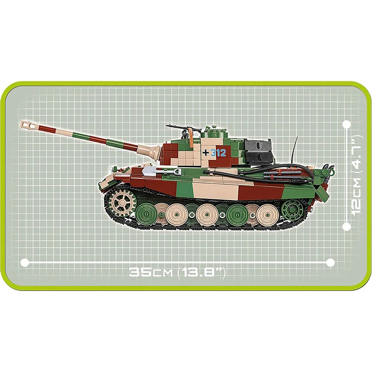 Cobi 2540 Historical Collection PzKpfw VI Ausf. B "Königstiger" – Bild 10