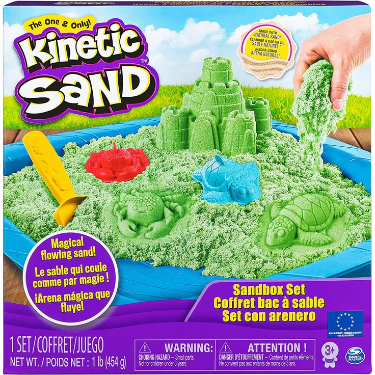 Kinetic Sand 6029059 - Box grün