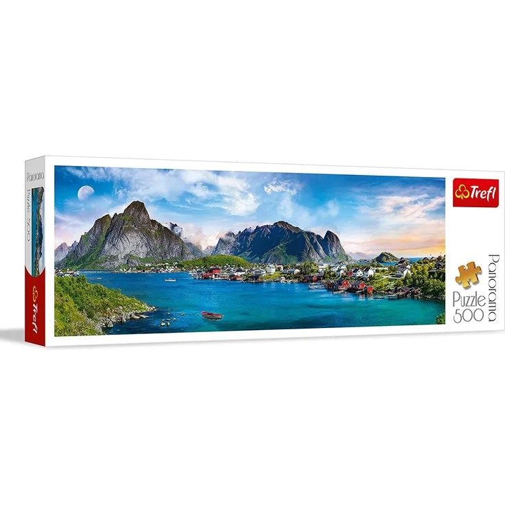 Puzzles - '500 Panorama' - Lofoten Archipelago, Norway