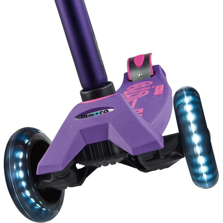 MicroClean Mobility LED Licht Lila Mini Micro Deluxe Einheitsgröße