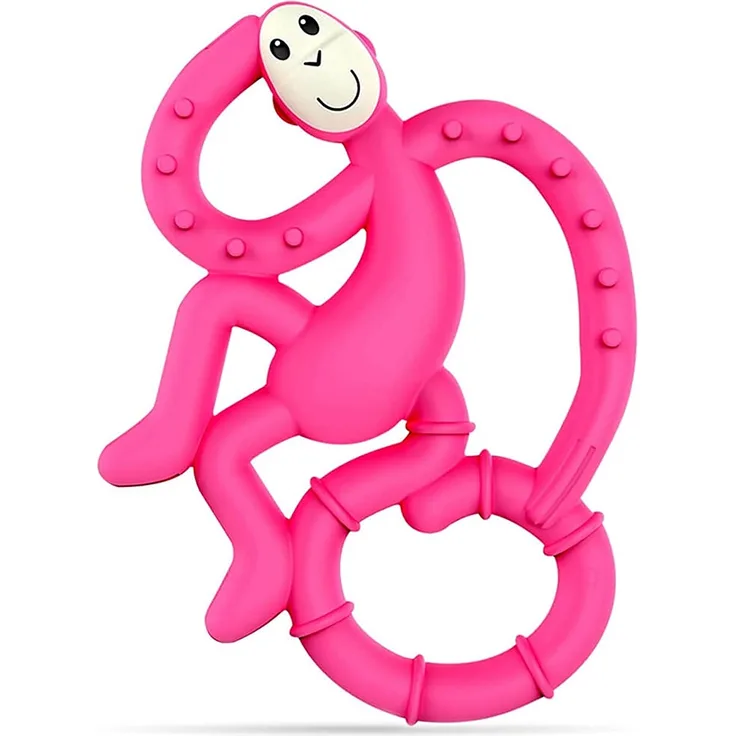 Matchstick Monkey Mini Monkey Beißring Pink