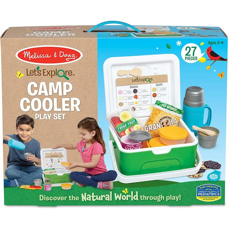 Spielset Hiking Junior Blau/Orange 23 Tlg