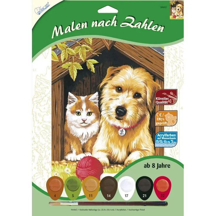 Mammut Malen nach Zahlen - Gute Freunde(105012)